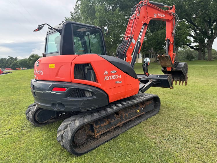 Kubota KX080-4S2R3A  Stock No. 31507